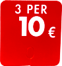 3 FOR 10 PRONG TALKER ITALY