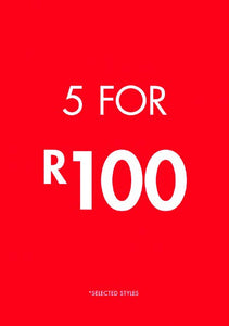 5 FOR 100 A2 ENTRY STAND - SOUTH AFRICA