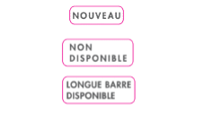 PIERCING CLEAR STICKER LABELS - FRENCH