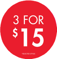 3 FOR 15 CIRCLE POP - CANADA