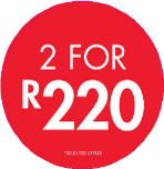 2 FOR 220 CIRCLE POP - SOUTH AFRICA