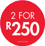 2 FOR 250 CIRCLE POP - SOUTH AFRICA