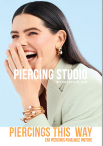 PIERCING CAMPAIGN 2024, 1 - A2 ENTRY STAND - EAR ONLY