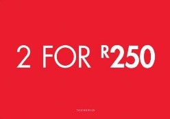 2 FOR 250 WALLBAY - SOUTH AFRICA