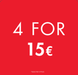 4 FOR 15 - SIX LARGE SPINNER - ENGLISH EURO
