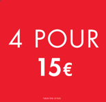 4 FOR 15 - SIX LARGE SPINNER - FRENCH EURO