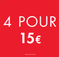4 FOR 15 - SIX SMALL SPINNER - FRENCH EURO