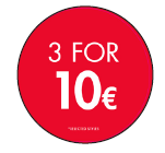 3 FOR 10€ CIRCLE POP SET - EUENG