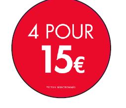 4 FOR $15 CIRCLE POP SET - FRENCH