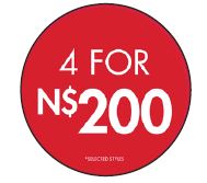 4 FOR $$ CIRCLE POP SET - NAMIBIA