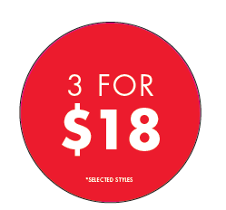 3 FOR $18 CIRCLE POPS