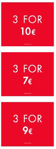 3 FOR € 3 SIDED SPINNER - ENGLISH EU