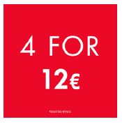 4 FOR € PROMO SIX SPINNER SMALL DECAL - ENGLISH EU
