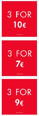 3 FOR € PROMO SIX SPINNER LARGE DECAL - ENGLISH EU