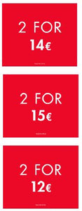 2 FOR € 3 SIDED SPINNER - ENGLISH EU