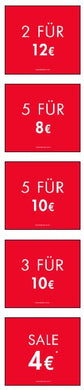 PROMO SIX SPINNER SMALL DECAL - GERMAN