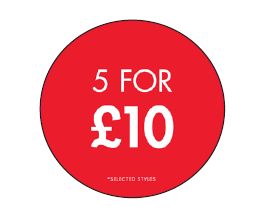 5 FOR £10 CIRCLE POP SET - UK