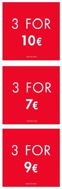 3 FOR € PROMO SIX SPINNER SMALL DECAL - ENGLISH EU