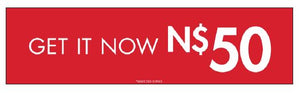 GET IT NOW $$ UPDATE GONDOLA SIGN - NAMIBIA