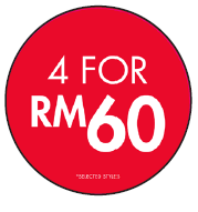 4 FOR RM60 CICLE POP - MAL