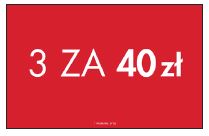 VALUE 3 FOR $$ WALLBAY SIGN - POLAND
