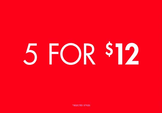 5 FOR 12 WALLBAY - USA