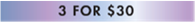 ADD ON - 3 FOR 30 - STRIP - CANADA