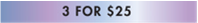 ADD ON - 3 FOR 30 - STRIP - USA