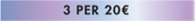 ADD ON - 3 FOR 30 - STRIP - SPANISH CATALAN
