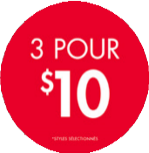 3 FOR 10 CIRCLE POP - CANADA QUEBECIAN