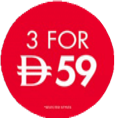 3FOR59 CIRCLE POP - UAE DIRHAM