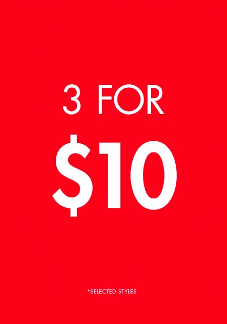 3 FOR 10 A2 ENTRY STAND - SINGAPORE