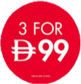 3FOR99 CIRCLE POP - UAE DIRHAM