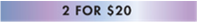 ADD ON - 3 FOR 30 - STRIP - SINGAPORE