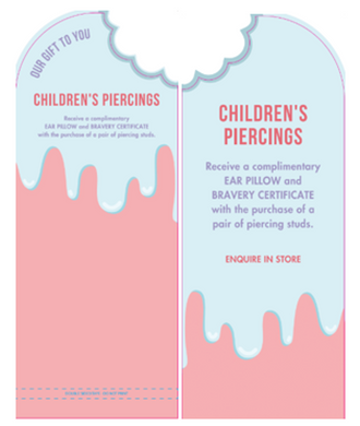 PIERCING GWP KIDS 2024 - STAND CARD INSERT