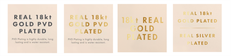 CAMP 2 25 18kt GOLD - SQUARE POP PACK