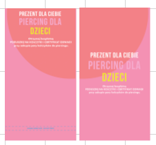 PIERCING GWP KIDS 2025 - STAND CARD INSERT - POLISH