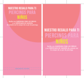 PIERCING GWP KIDS 2025 - STAND CARD INSERT - SPANISH