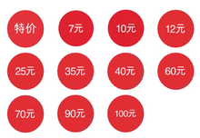 Load image into Gallery viewer, CHINA PRICE STICKERS