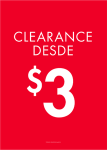 CLEARANCE FROM $3 - A2 ENTRY STAND - USA SPANISH
