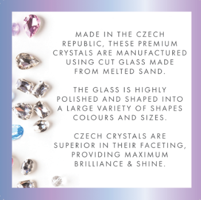 CZECH CRYSTAL SQUARE POP - ENGLISH