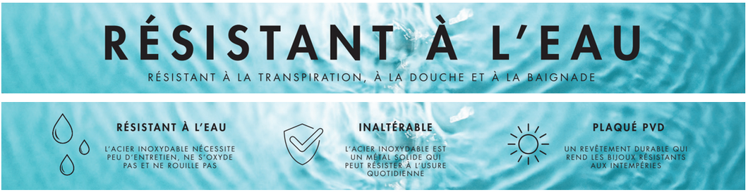 WATER RESISTANT STRIP (LOVSIGN-353) - FRENCH