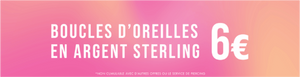 STERLING SILVER EARRINGS €6 - COUNTER STAND (SELECTED STORES) - FRANCE ONLY