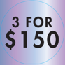3 FOR 30 -  CIRCLE POP - HONG KONG