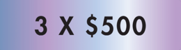 3 FOR 30 -  COUNTER STAND SELECTED STORES - MEXICO
