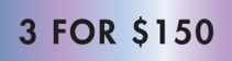 3 FOR 30 -  COUNTER STAND - HONG KONG