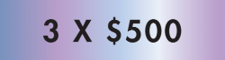 3 FOR 30 -  COUNTER STAND - MEXICO