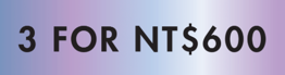 3 FOR 30 -  GONDOLA - TAIWAIN