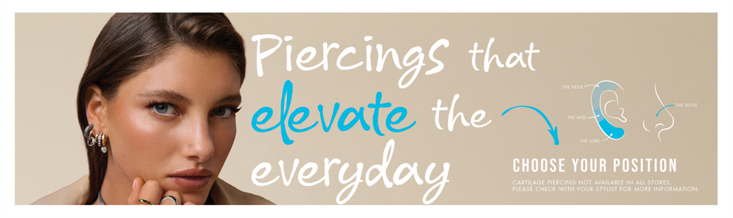 PIERCING CAMPAIGN 2 2025 - GONDOLA - EAR & NOSE