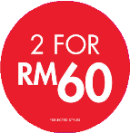 2 FOR 60 CIRCLE POP - MALAYSIA